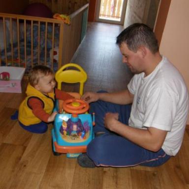 Kubíček s tatínkem