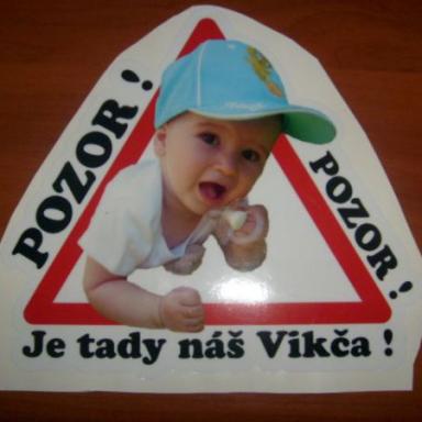 Nálepka na auto