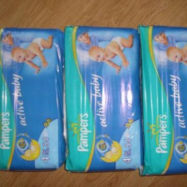 PAMPERS active baby