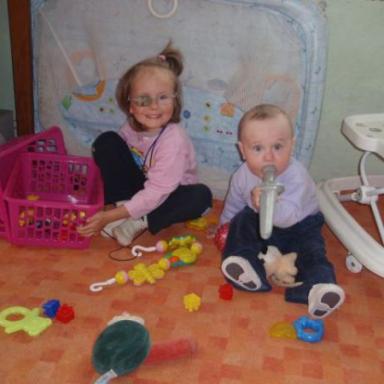 Hrací koutak aneb Jiřík mezi hračkamy a jak si knim lezu
