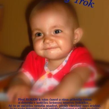 Nelly už má rok ...-nechápu že to tak uběhlo..