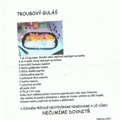 troubový guláš